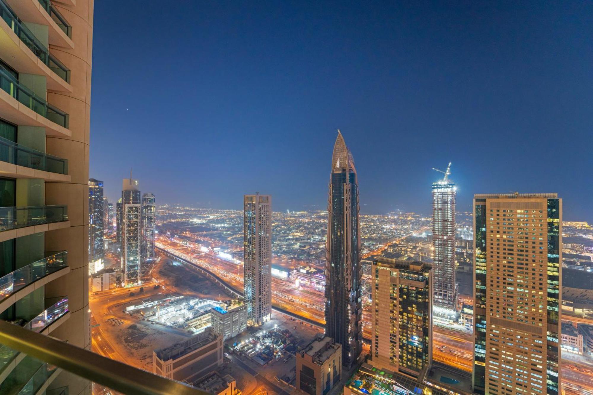 First Class 2Br With Full Dubai Skyline & Sea View Εξωτερικό φωτογραφία