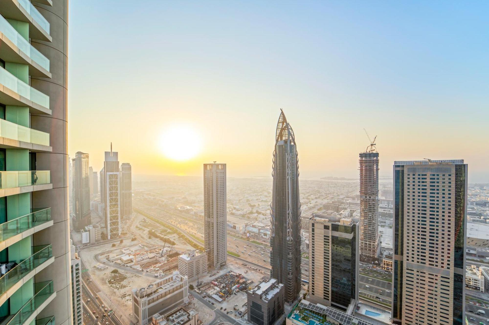 First Class 2Br With Full Dubai Skyline & Sea View Εξωτερικό φωτογραφία