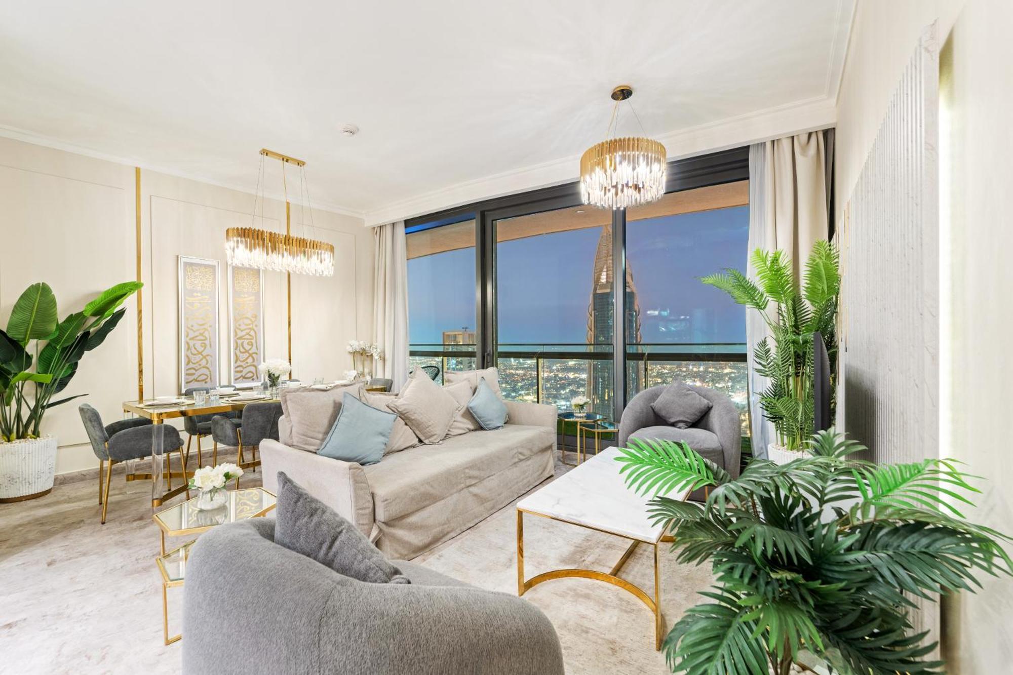 First Class 2Br With Full Dubai Skyline & Sea View Εξωτερικό φωτογραφία