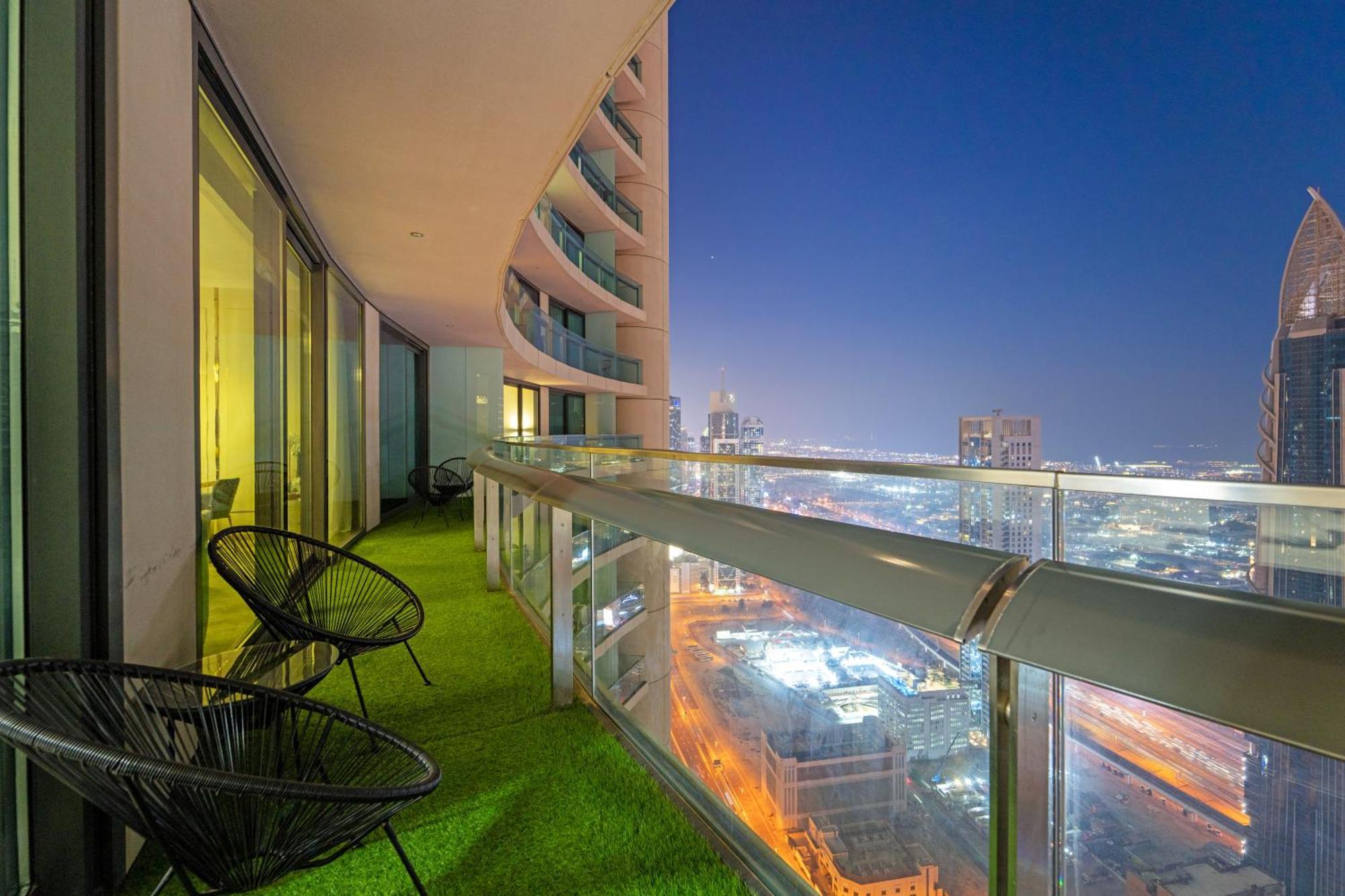 First Class 2Br With Full Dubai Skyline & Sea View Εξωτερικό φωτογραφία