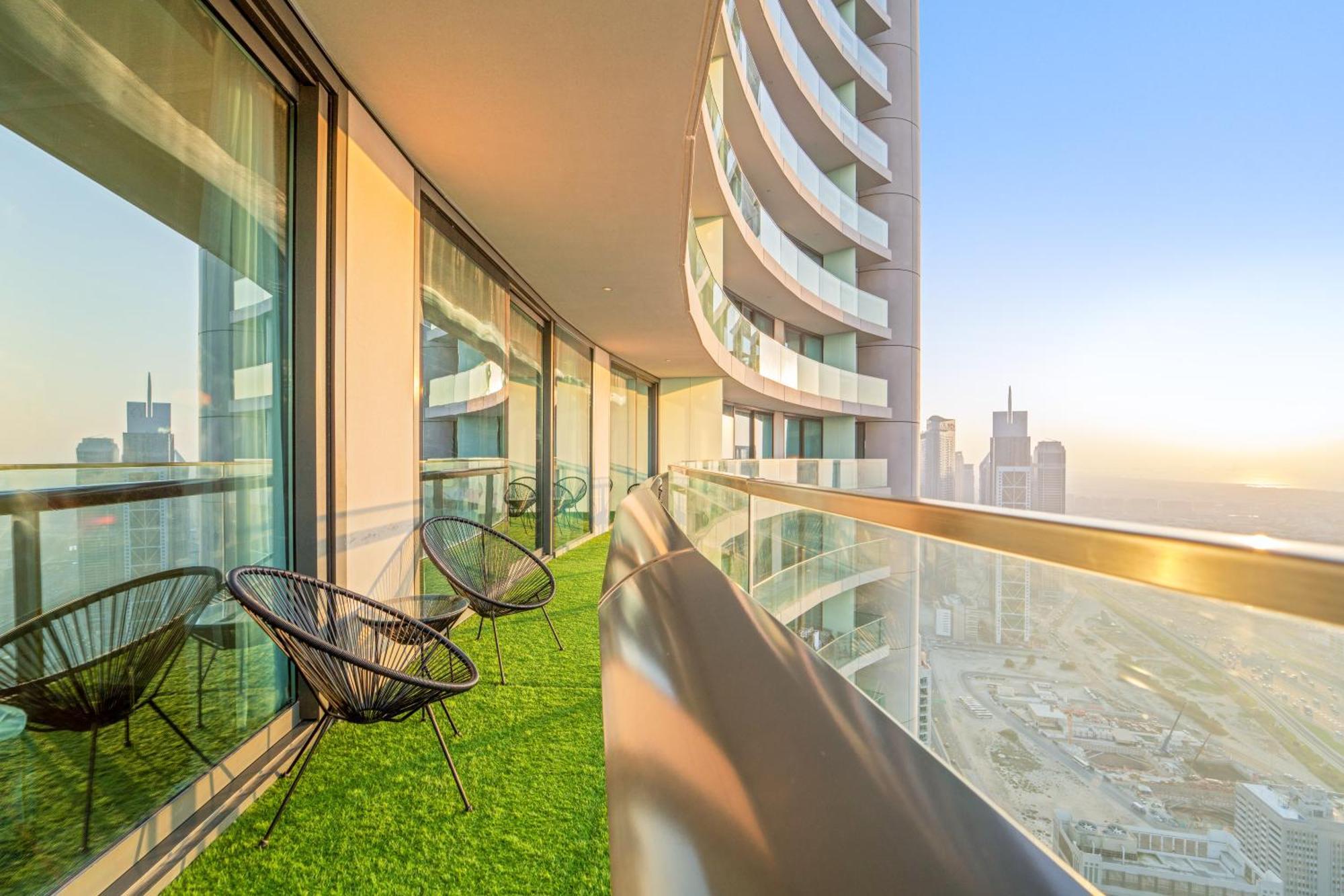 First Class 2Br With Full Dubai Skyline & Sea View Εξωτερικό φωτογραφία