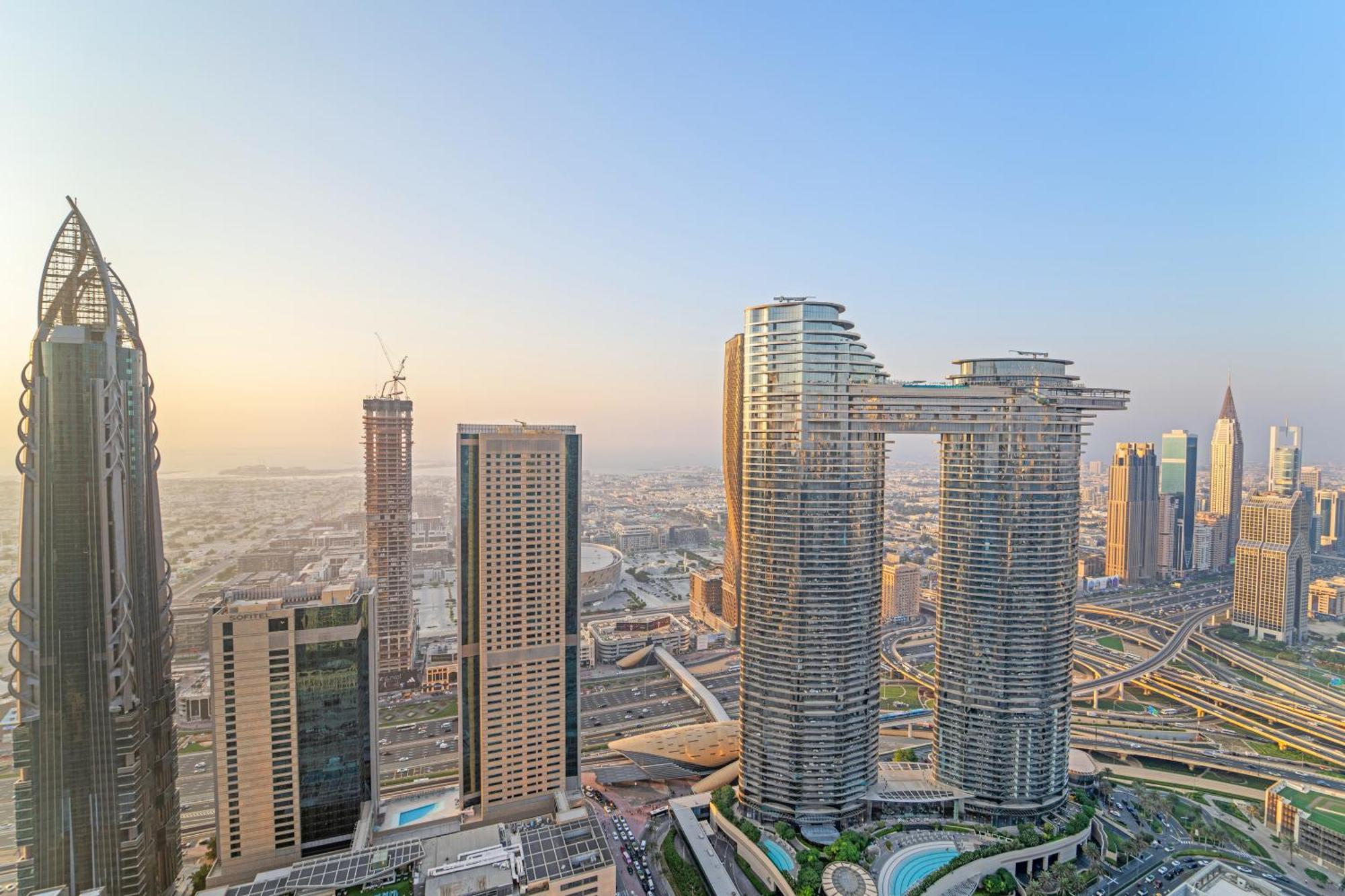 First Class 2Br With Full Dubai Skyline & Sea View Εξωτερικό φωτογραφία