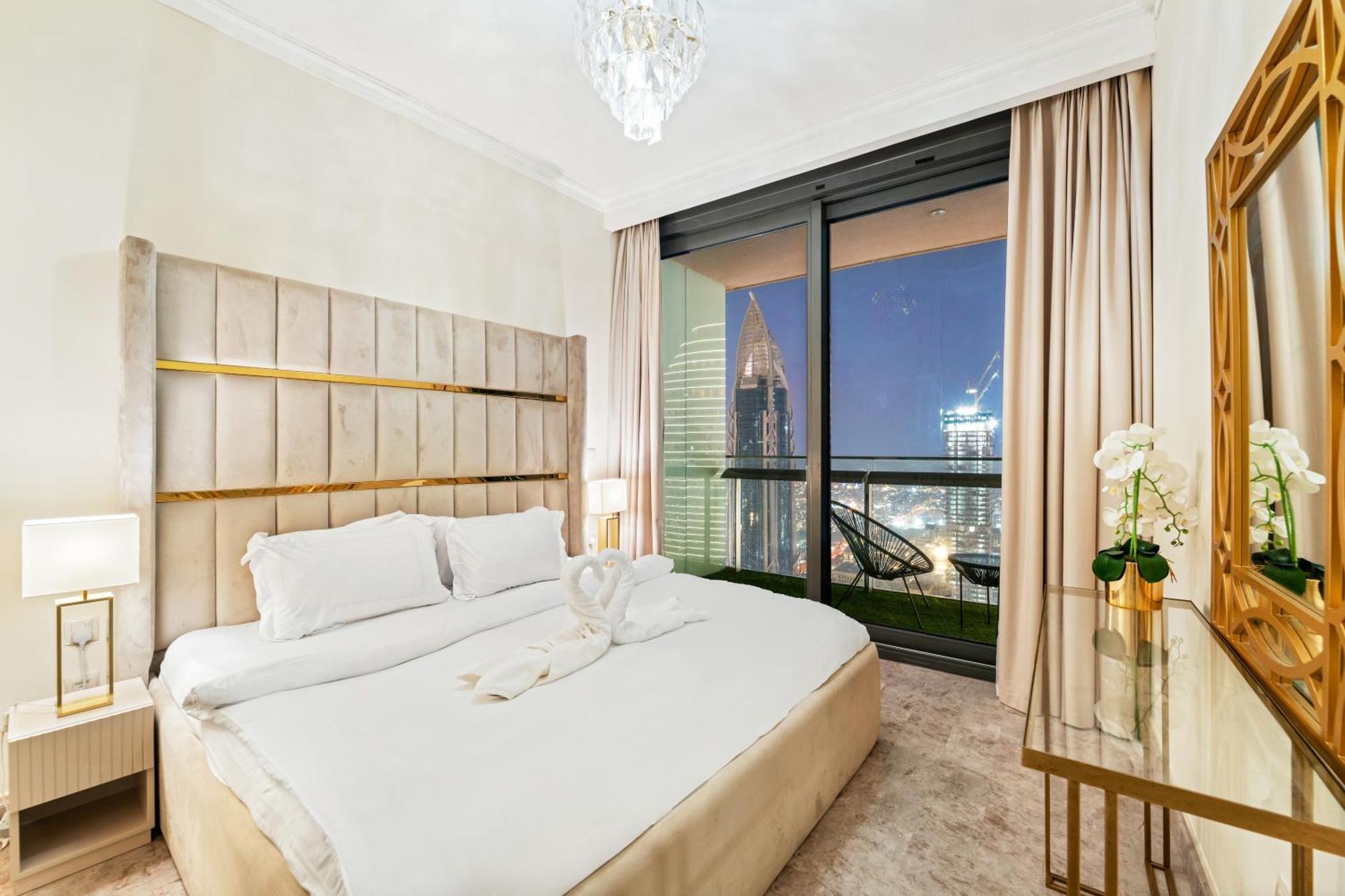 First Class 2Br With Full Dubai Skyline & Sea View Εξωτερικό φωτογραφία