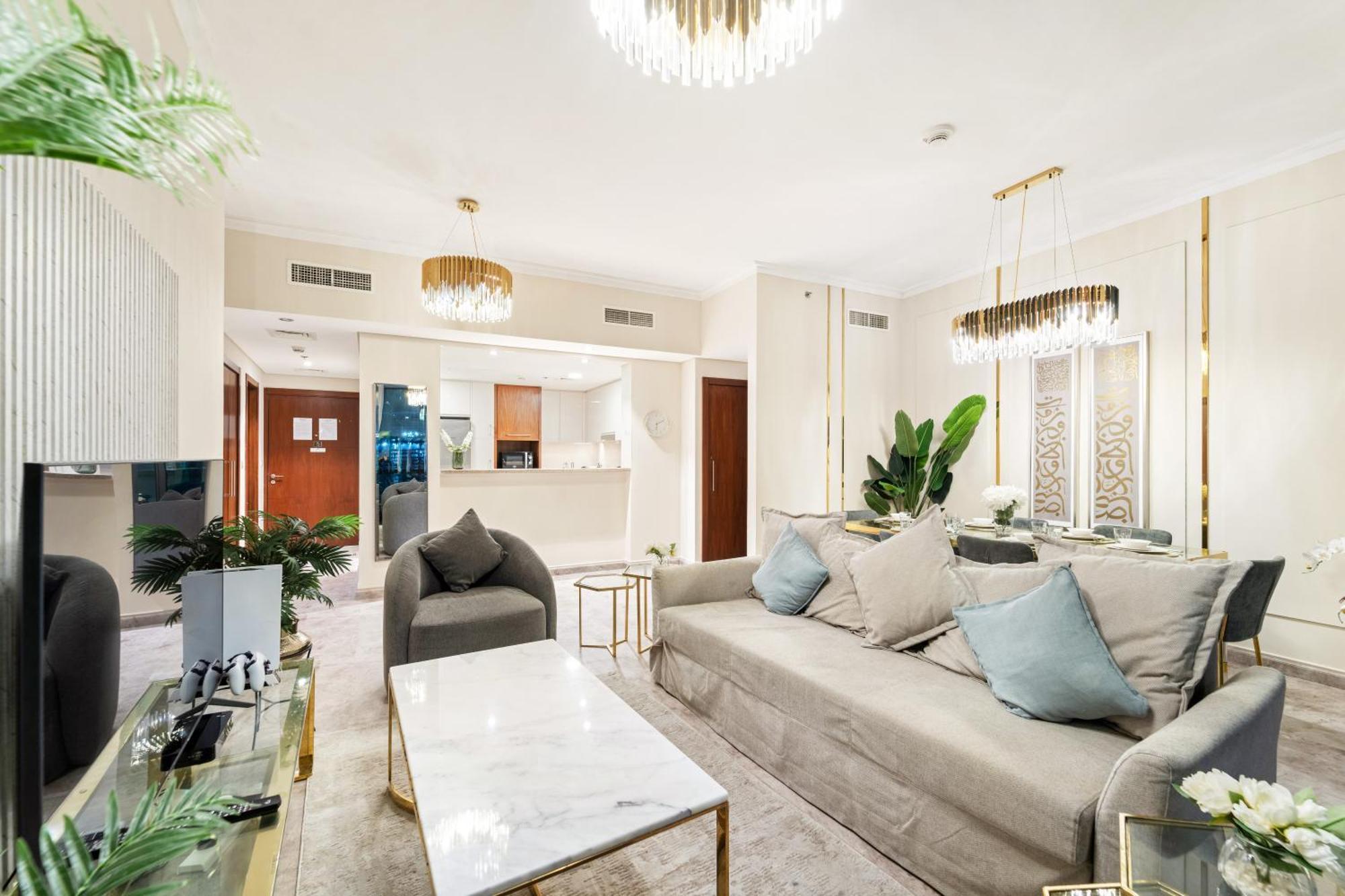 First Class 2Br With Full Dubai Skyline & Sea View Εξωτερικό φωτογραφία