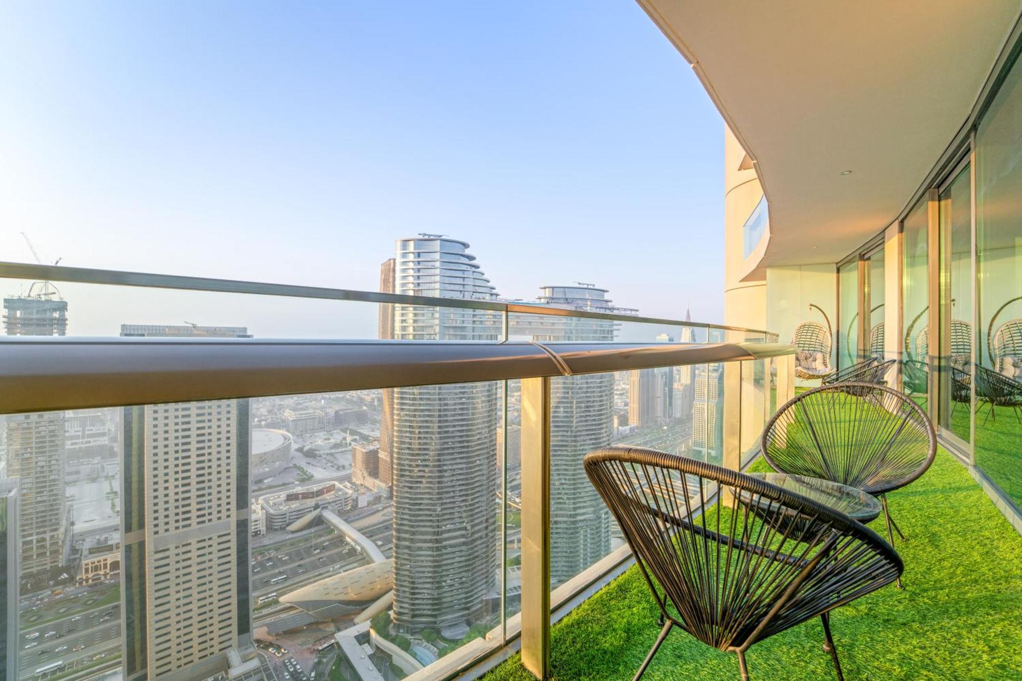 First Class 2Br With Full Dubai Skyline & Sea View Εξωτερικό φωτογραφία
