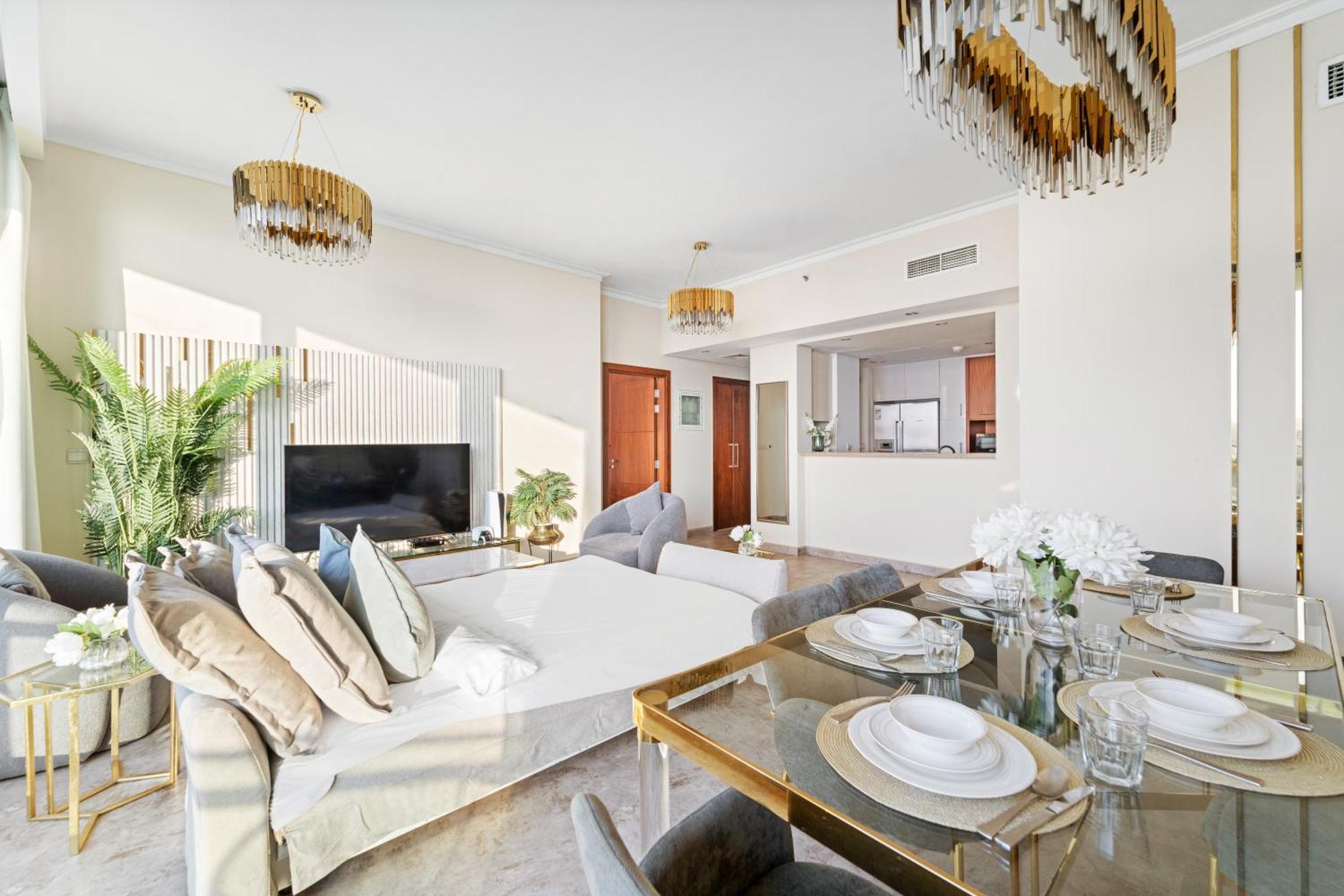 First Class 2Br With Full Dubai Skyline & Sea View Εξωτερικό φωτογραφία