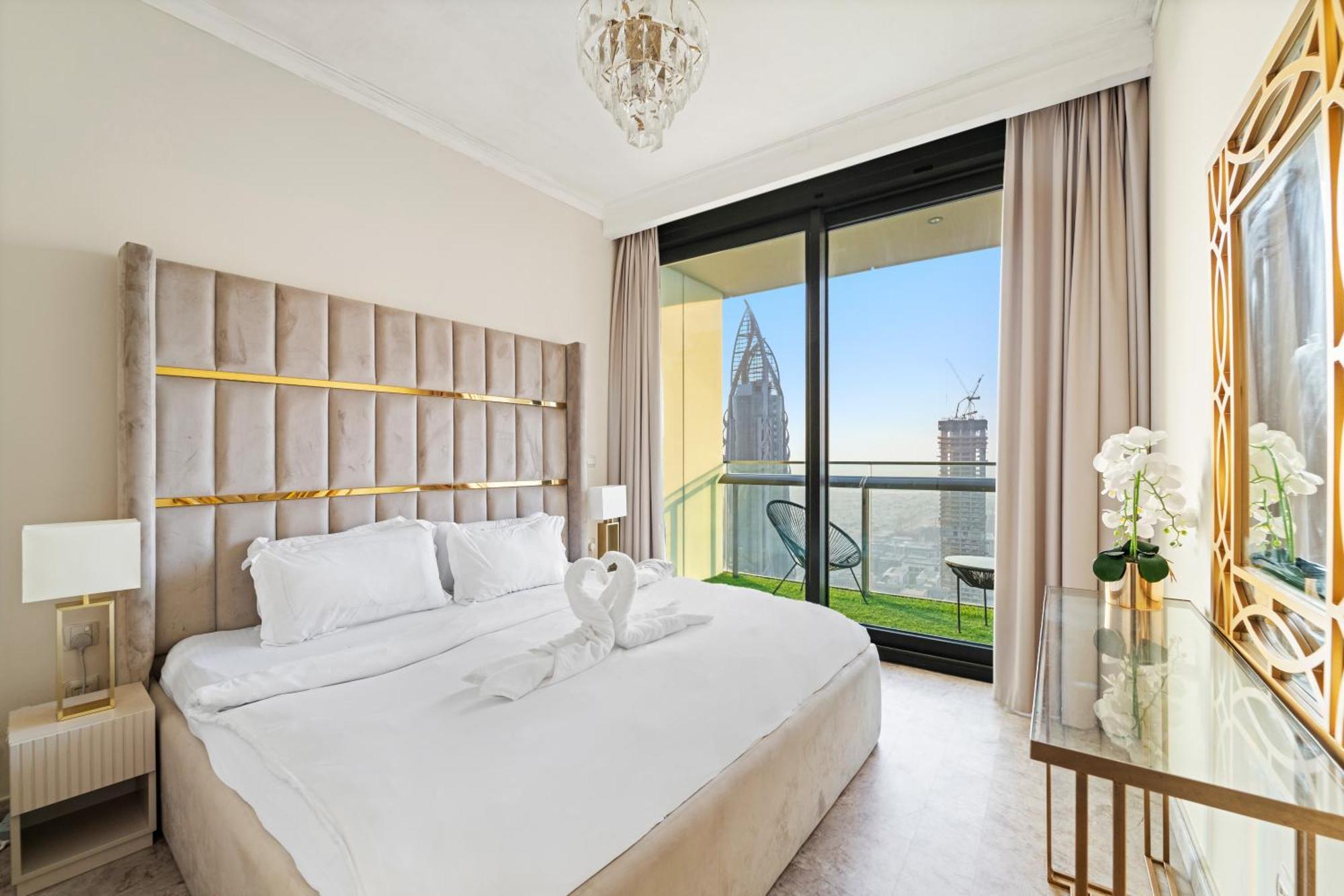 First Class 2Br With Full Dubai Skyline & Sea View Εξωτερικό φωτογραφία